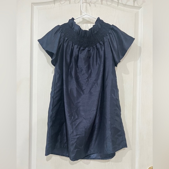 FINAL PRICE DROP NWT Keepsake the Label off the shoulder mini dress in navy blue - Picture 6 of 6